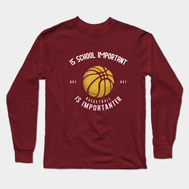 BASKETBAL Long Sleeve T-Shirt by Moulezitouna